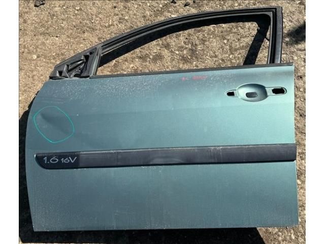 bontott RENAULT MEGANE II Bal első Ajtó (Üres lemez)