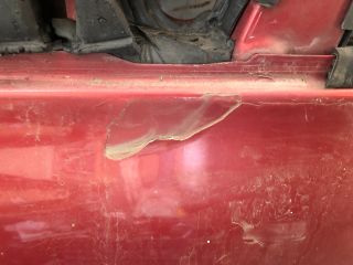 bontott RENAULT MEGANE II Bal első Ajtó (Üres lemez)