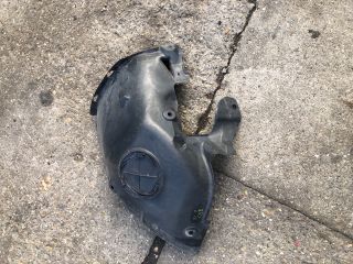 bontott RENAULT MEGANE II Bal első Első Dobbetét (Kerékjárati, Műanyag)