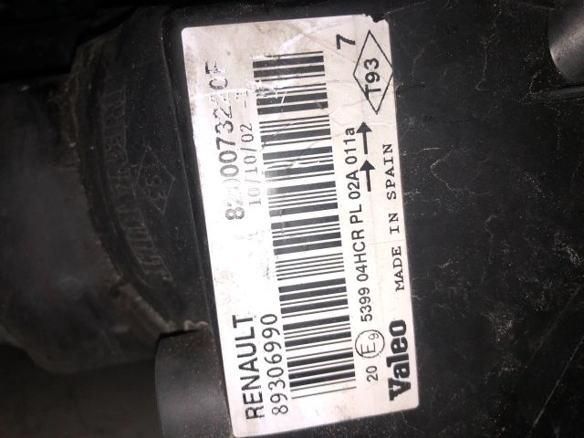 bontott RENAULT MEGANE II Bal Fényszóró