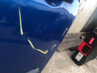 bontott RENAULT MEGANE II Bal hátsó Ajtó (Üres lemez)