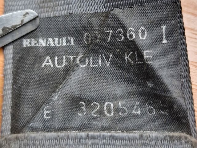 bontott RENAULT MEGANE II Bal hátsó Biztonsági Öv