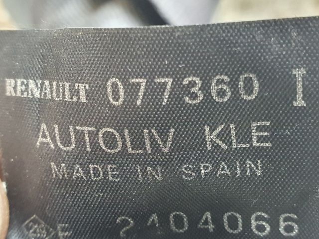 bontott RENAULT MEGANE II Bal hátsó Biztonsági Öv