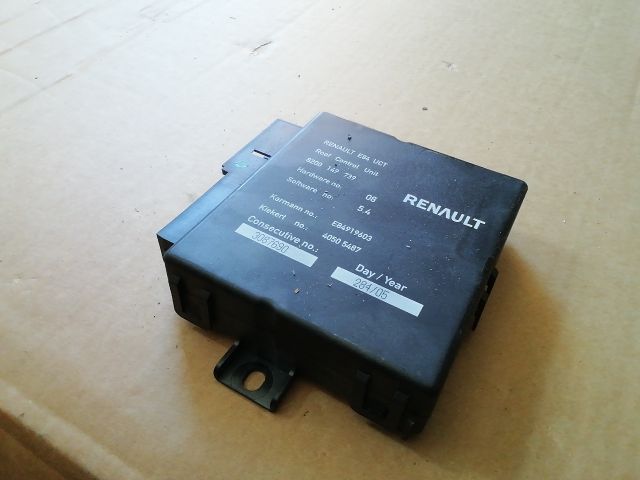 bontott RENAULT MEGANE II Cabrio Tetővezérlő