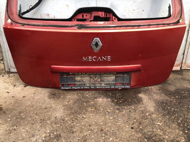 bontott RENAULT MEGANE II Csomagtérajtó (Üres lemez)