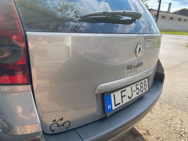 bontott RENAULT MEGANE II Csomagtérajtó (Üres lemez)