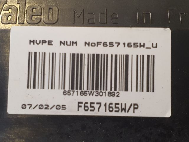 bontott RENAULT MEGANE II Előtét Ellenállás Fűtőmotor