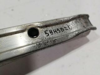 bontott RENAULT MEGANE II Első Lökhárító Merevítő (Fém)