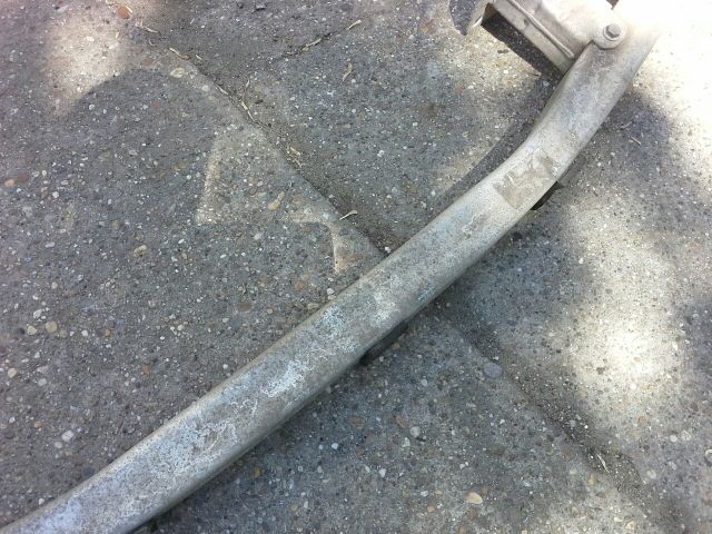 bontott RENAULT MEGANE II Első Lökhárító Merevítő (Fém)