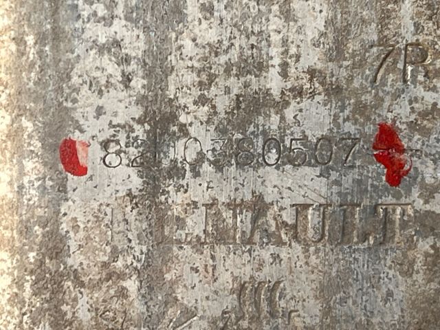 bontott RENAULT MEGANE II Első Lökhárító Merevítő (Fém)