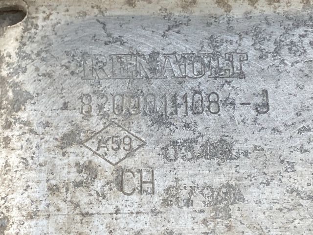 bontott RENAULT MEGANE II Első Lökhárító Merevítő (Fém)