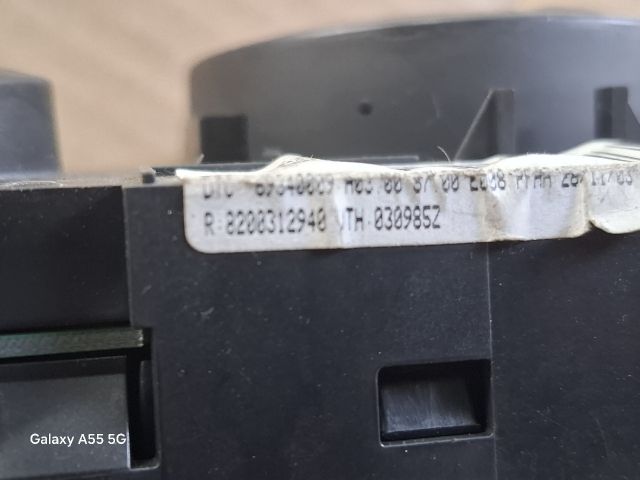 bontott RENAULT MEGANE II Fűtéskapcsoló (digit klímás)