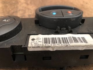 bontott RENAULT MEGANE II Fűtéskapcsoló (digit klímás)