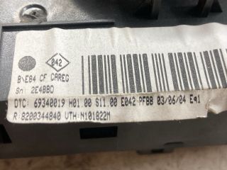 bontott RENAULT MEGANE II Fűtéskapcsoló (digit klímás)