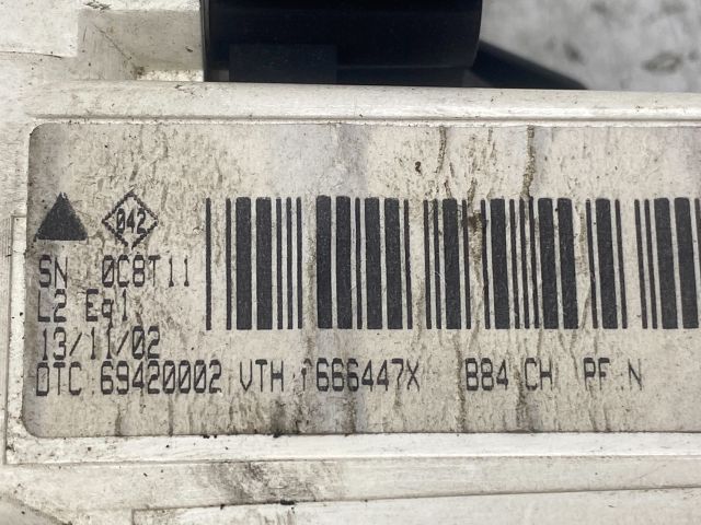 bontott RENAULT MEGANE II Fűtéskapcsoló (Nem klímás)