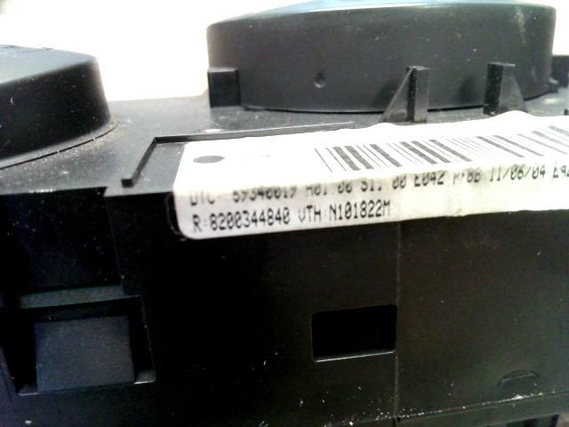 bontott RENAULT MEGANE II Fűtéskapcsoló