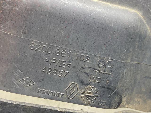 bontott RENAULT MEGANE II Jobb Fényszóró Tartó