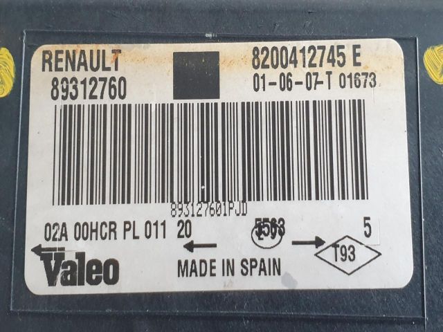 bontott RENAULT MEGANE II Jobb Fényszóró