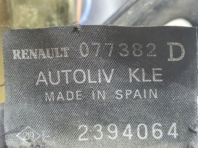 bontott RENAULT MEGANE II Jobb hátsó Biztonsági Öv