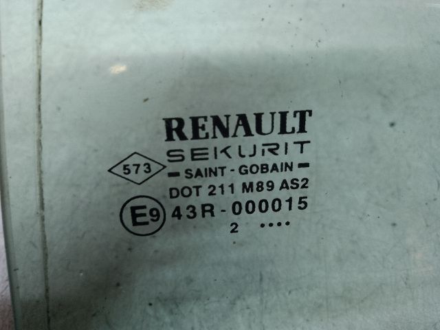 bontott RENAULT MEGANE II Jobb hátsó Fixüveg (Ajtóban)