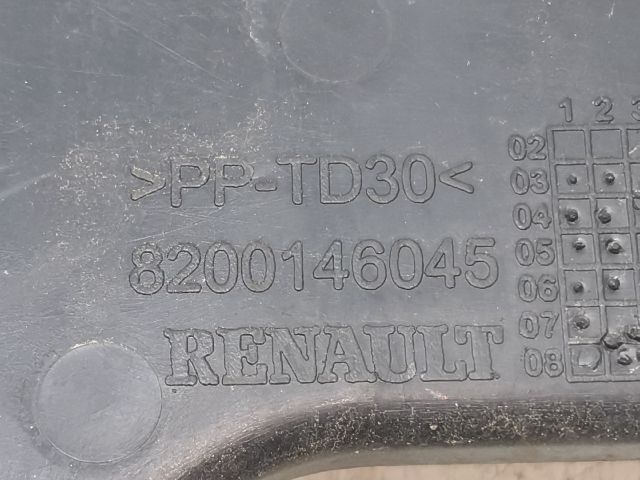 bontott RENAULT MEGANE II Jobb hátsó Lökhárító Tartó (Műanyag)