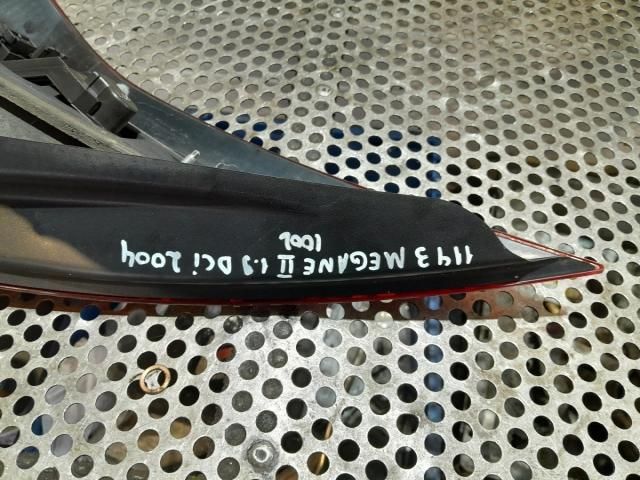 bontott RENAULT MEGANE II Jobb Külső Hátsó Lámpa