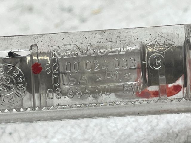 bontott RENAULT MEGANE II Kesztyűtartó Világítás