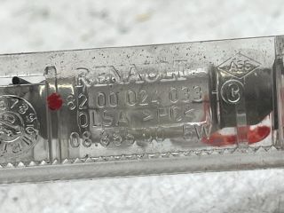 bontott RENAULT MEGANE II Kesztyűtartó Világítás