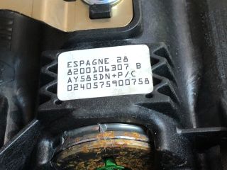 bontott RENAULT MEGANE II Kormánylégzsák