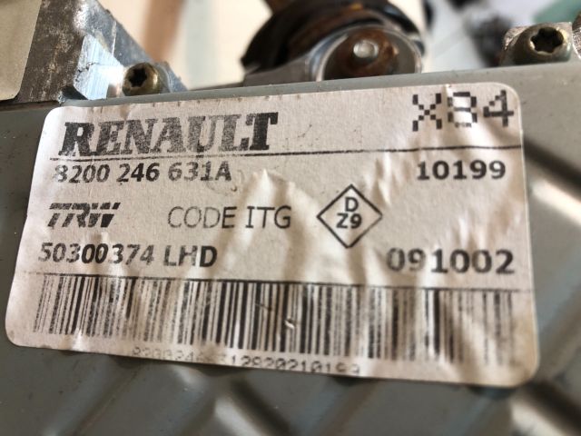 bontott RENAULT MEGANE II Kormányoszlop