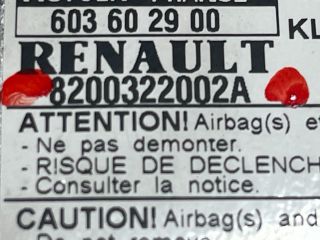 bontott RENAULT MEGANE II Légzsák Elektronika