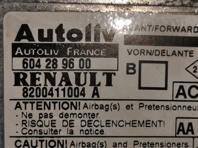 bontott RENAULT MEGANE II Légzsák Elektronika