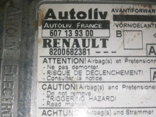 bontott RENAULT MEGANE II Légzsák Elektronika