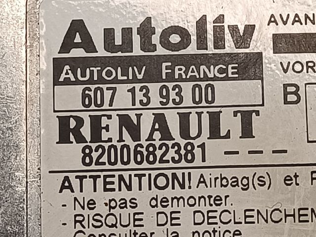 bontott RENAULT MEGANE II Légzsák Elektronika