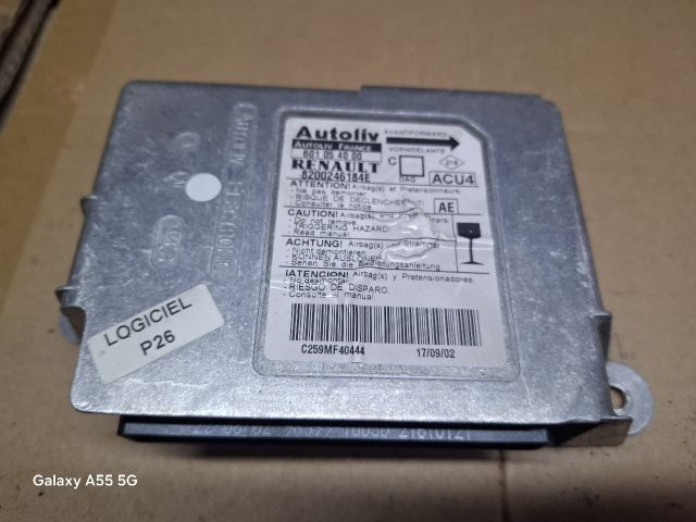 bontott RENAULT MEGANE II Légzsák Elektronika