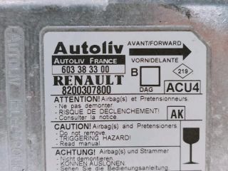 bontott RENAULT MEGANE II Légzsák Elektronika