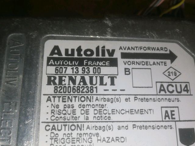 bontott RENAULT MEGANE II Légzsák Elektronika