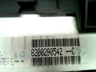 bontott RENAULT MEGANE II Multifunkciós Kijelző