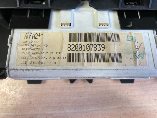 bontott RENAULT MEGANE II Multifunkciós Kijelző