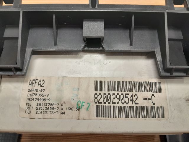 bontott RENAULT MEGANE II Multifunkciós Kijelző