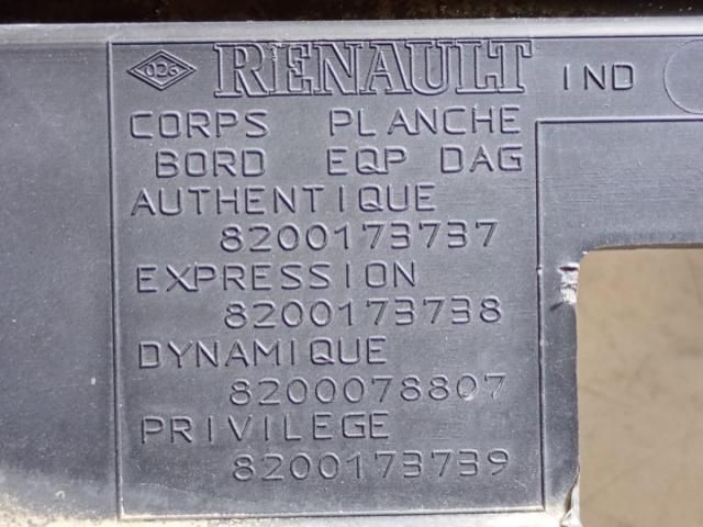 bontott RENAULT MEGANE II Műszerfal Héj