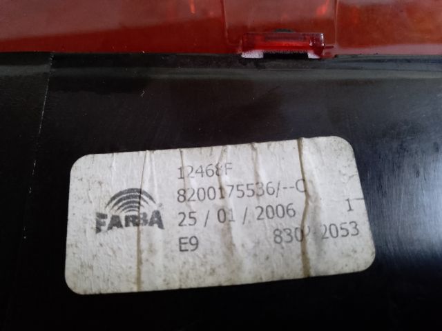 bontott RENAULT MEGANE II Pótféklámpa