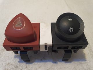 bontott RENAULT MEGANE II Vészvillogó Kapcsoló