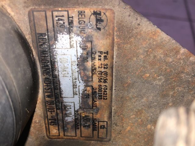 bontott RENAULT MEGANE II Vonóhorog