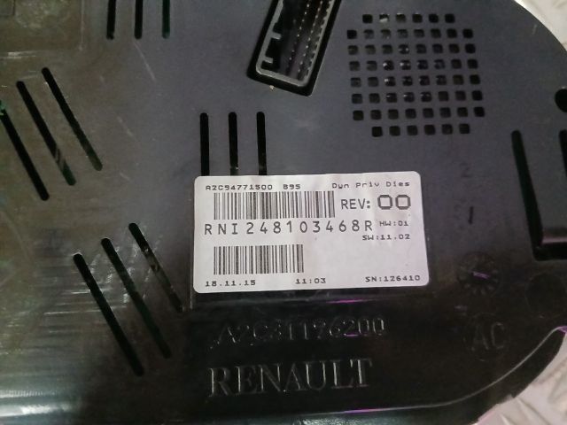 bontott RENAULT MEGANE III Kilométeróra