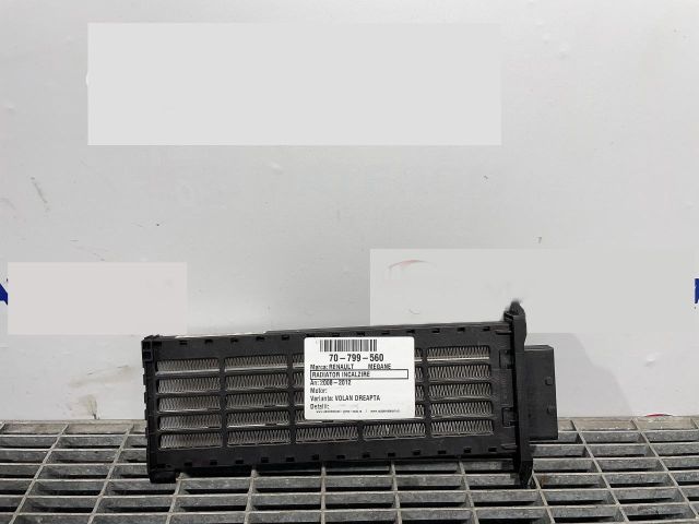 bontott RENAULT MEGANE III Fűtőradiátor