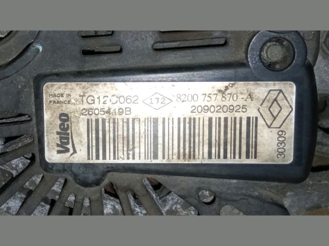 bontott RENAULT MEGANE III Generátor