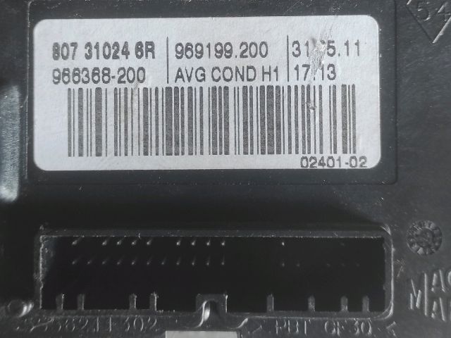 bontott RENAULT MEGANE III Bal első Ablakemelő Elektronika