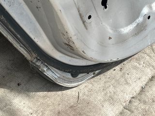 bontott RENAULT MEGANE III Bal első Ajtó (Üres lemez)