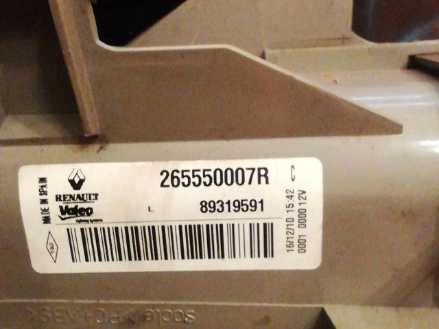 bontott RENAULT MEGANE III Bal Hátsó Lámpa